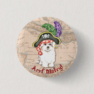 Malteser Pirate Button