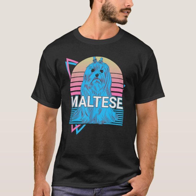 Malteser Retro T-Shirt (Vorderseite)