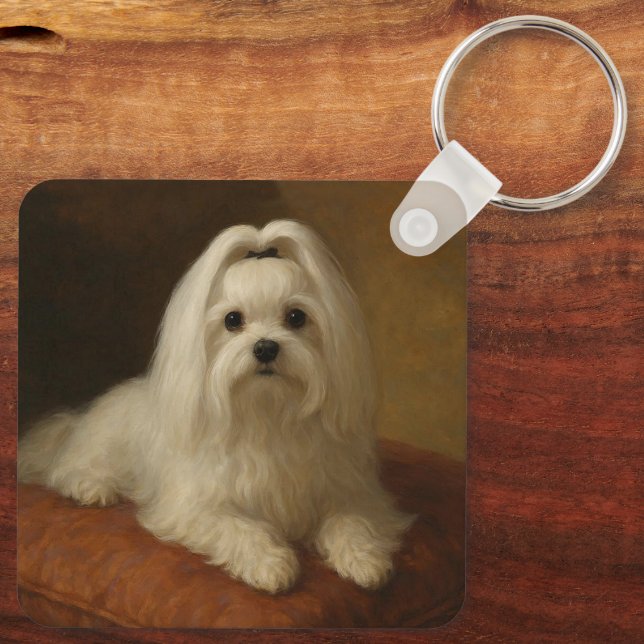 Malteser Schlüsselanhänger (Rückseite)