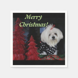 Malteser Weihnachten Serviette