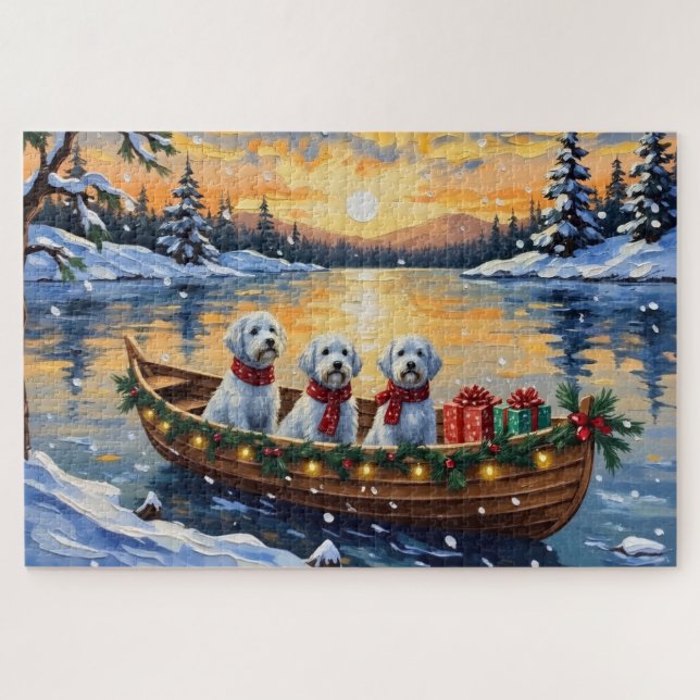 Malteser-Weihnachtsboot-Feiertag (Horizontal)