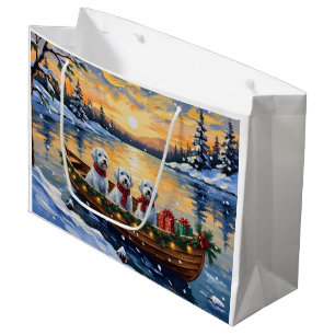 Malteser-Weihnachtsboot-Feiertag Große Geschenktüte