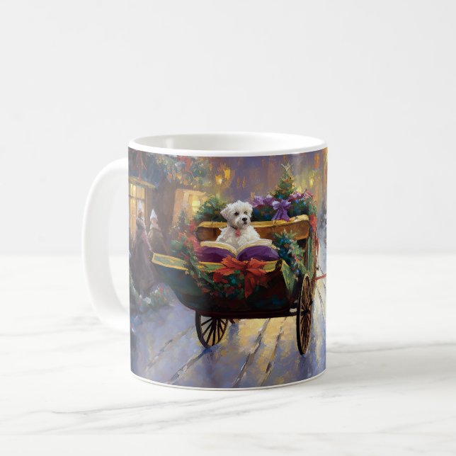 Malteser Weihnachtssaison Kaffeetasse (Vorderseite Links)