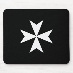 Malteserkreuz Katholische Christi Johanniter Mousepad