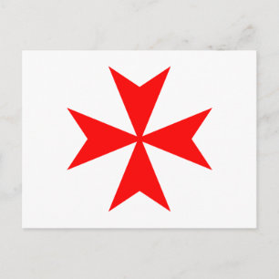 Malteserkreuz Postkarte