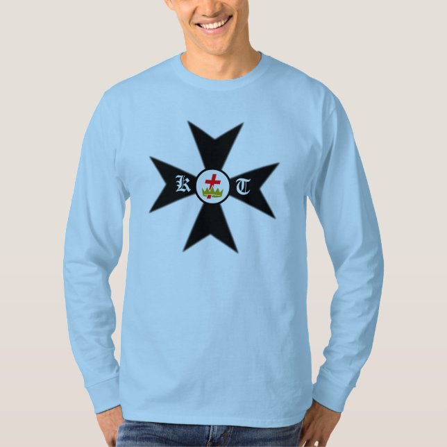 Malteserkreuz-Ritter Templar T-Shirt (Vorderseite)
