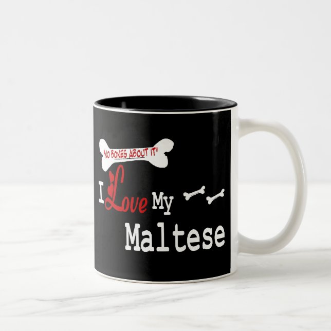 Maltesisch (I Liebe) Tasse (Rechts)