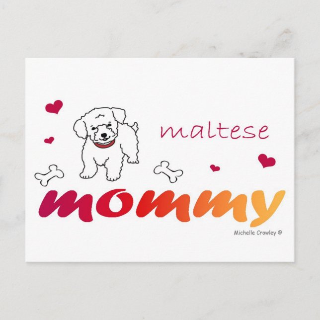 maltesisch postkarte (Vorderseite)