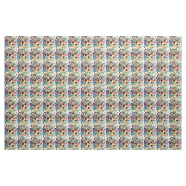Maltesisch Stoff (Yard (91,4 cm))
