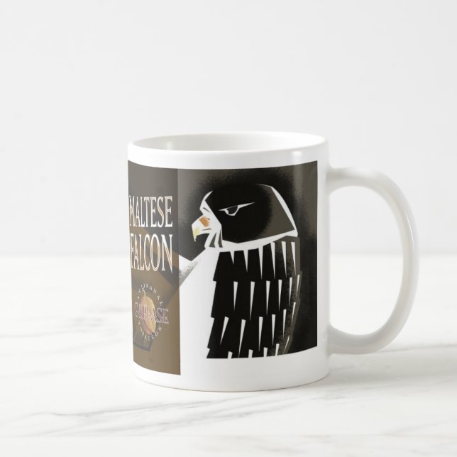 Maltesische Falke-Kaffee-Tasse Kaffeetasse (Rechts)