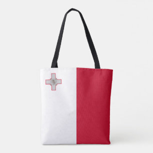 Maltesische Flagge, Flagge Maltas Tasche