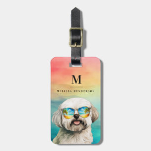 Maltesische Hundesymbole Gepäckanhänger