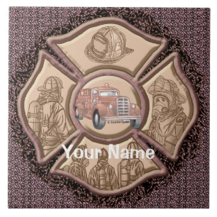 Maltesische Kreuzfeuerwehr Fliese