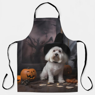Maltesische Kürbisse Halloween Gruselig Schürze