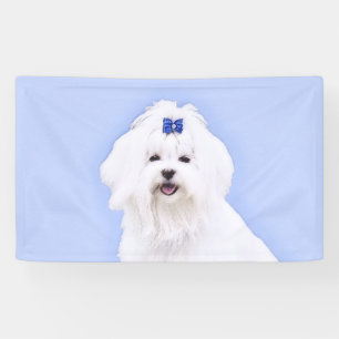 Maltesische Malerei - Niedliche Originalkunst des Banner