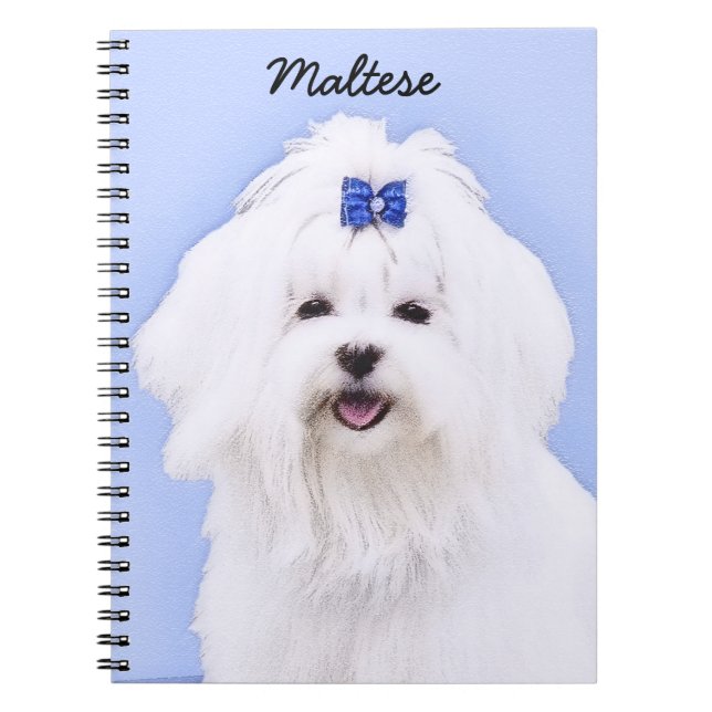 Maltesische Malerei - Niedliche Originalkunst des  Notizblock (Vorderseite)