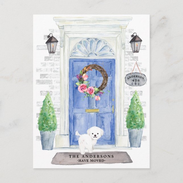 Maltesische Meldung "Bewegung" Postkarte (Vorderseite)