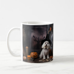 Maltesische Pumpkins Halloween Beängstigend Kaffeetasse