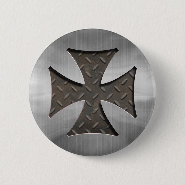 Maltesische Stahl416 Button (Vorderseite)