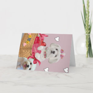 Maltesische Valentinsgruß-Kunst Feiertagskarte