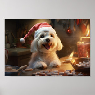 Maltesische Weihnachtskost Feiertag Poster