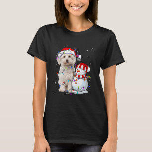 Maltesische Weihnachtsmannmütze Weihnachten Weihn T-Shirt