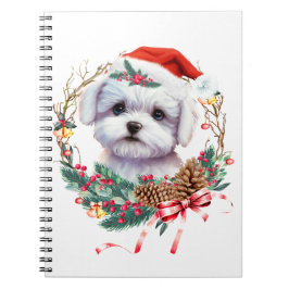 Maltesische Welpenweihe, maltesischer Hund Notizblock