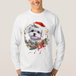 Maltesische Welpenweihe, maltesischer Hund T-Shirt