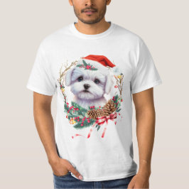 Maltesische Welpenweihe, maltesischer Hund T-Shirt