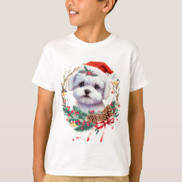 Maltesische Welpenweihe, maltesischer Hund T-Shirt