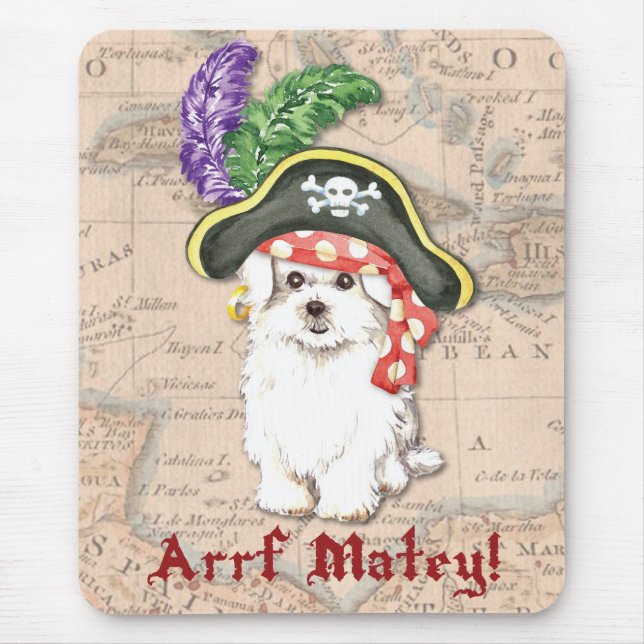Maltesischer Pirat Mousepad (Vorne)