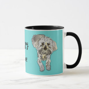 Maltesischer Pudel gemischt - Welpen-Liebe Tasse