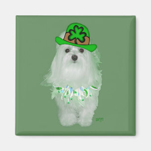 Maltesischer St. Patrick's Day Magnet