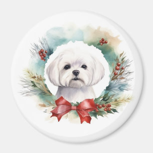 Maltesischer Weihnachtsmann Magnet