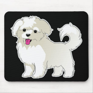 Maltesischer Welpe Mousepad