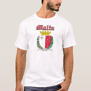 Maltesisches Wappen des Schmutzes Entwürfe T-Shirt
