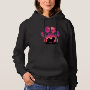 Maltipoo Pfote Mama Papa Hund Frauen Männer Hoodie