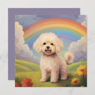 Maltipoo Rainbow Bridge Custom Dog Name Beileid