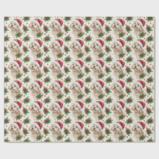 Maltipoo-Weihnachtspapier Geschenkpapier