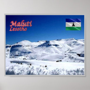 Maluti - Lesotho - Poster