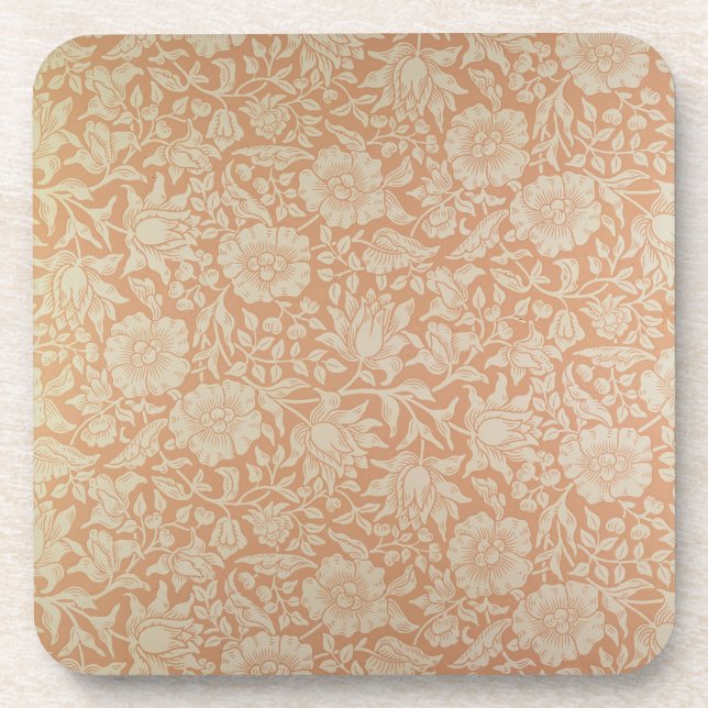 "Malven" Tapetenentwurf Untersetzer (Vorderseite)