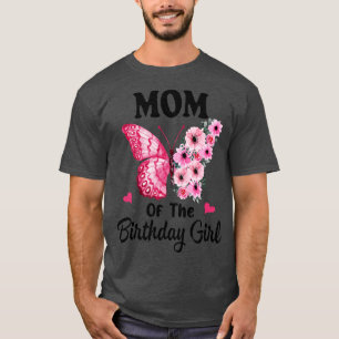 Mama 1. Geburtstagsbesetzung Schmetterling F T-Shirt
