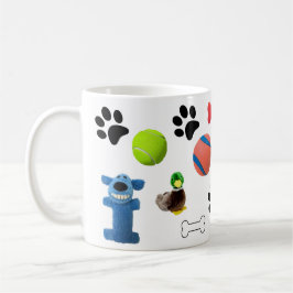 Mama 1 mit Dog Toy Graphics Kaffeemaschine Tasse