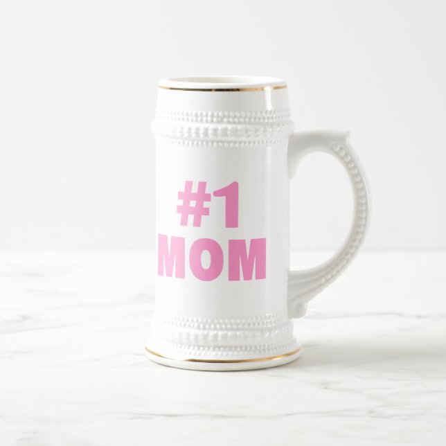 Mama #1 (Rosa) Bierglas (Rechts)