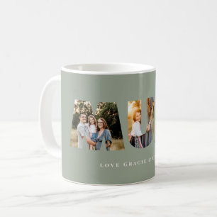 Mama 3 Foto Moderne, elegante Weibchen Kaffeetasse