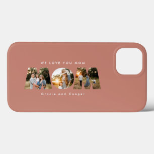 Mama 3 Foto Moderne Mütter Tag Geburtstagsgeschenk Case-Mate iPhone Hülle
