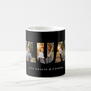 Mama 3 Foto Moderne schwarze Mütter Tag Kaffeetasse