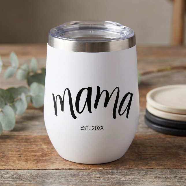 Mama a créé une année blanche chic (Créateur téléchargé)