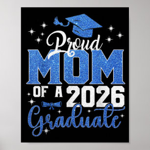 Mama Abschluss Abiturient 2026 stolze Mutter eines Poster
