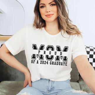 Mama Abschluss-Proud-Mama eines Shirts für Hochsch
